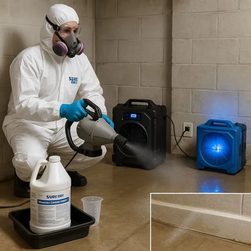 Sanitization and Odor Removal process in Laureldale, PA