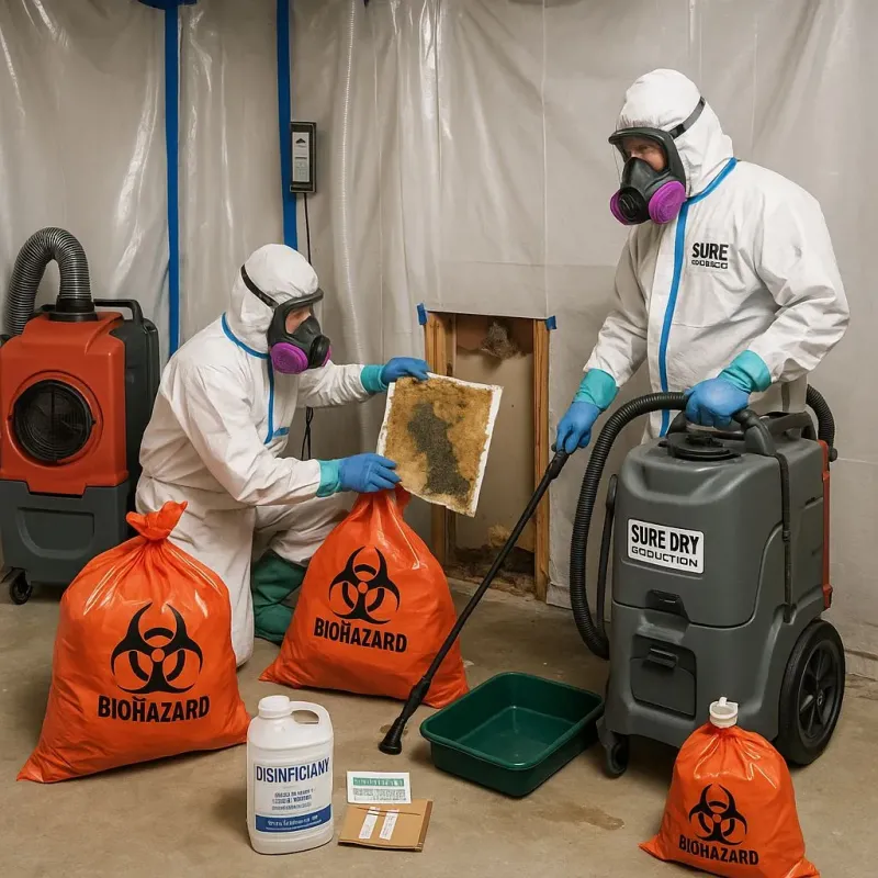 Contaminated Water Handling Protocols process in Laureldale, PA